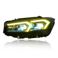 G20 G21 G28 Yellow and White On-The-Fly DRLs Laser Style Headlight For LCI 3 Series 2023-2025