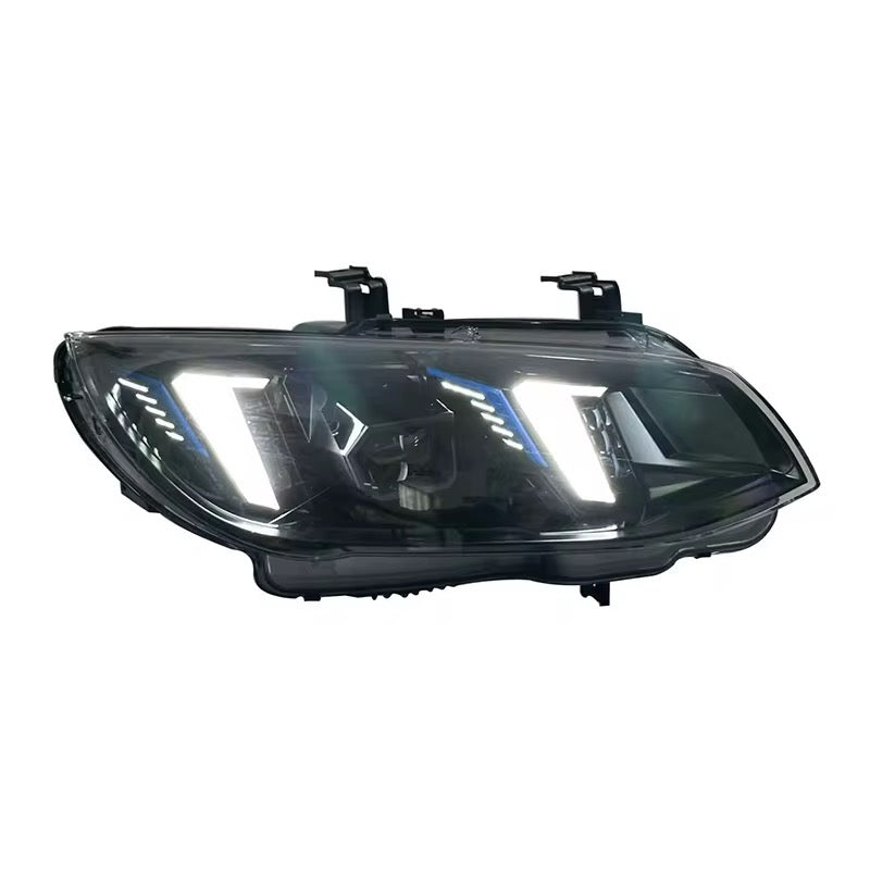 E92 E93 Yellow and White On-The-Fly DRLs G Series Snake Eyes Style Headlights 20010-2013