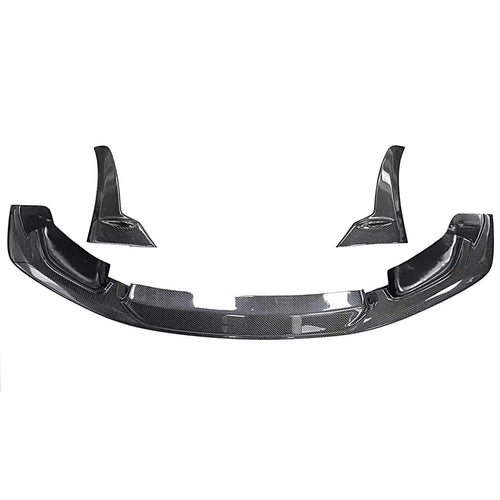BMW F80 M3 / F82 M4 Laptorr-style carbon fibre front lip – view 2