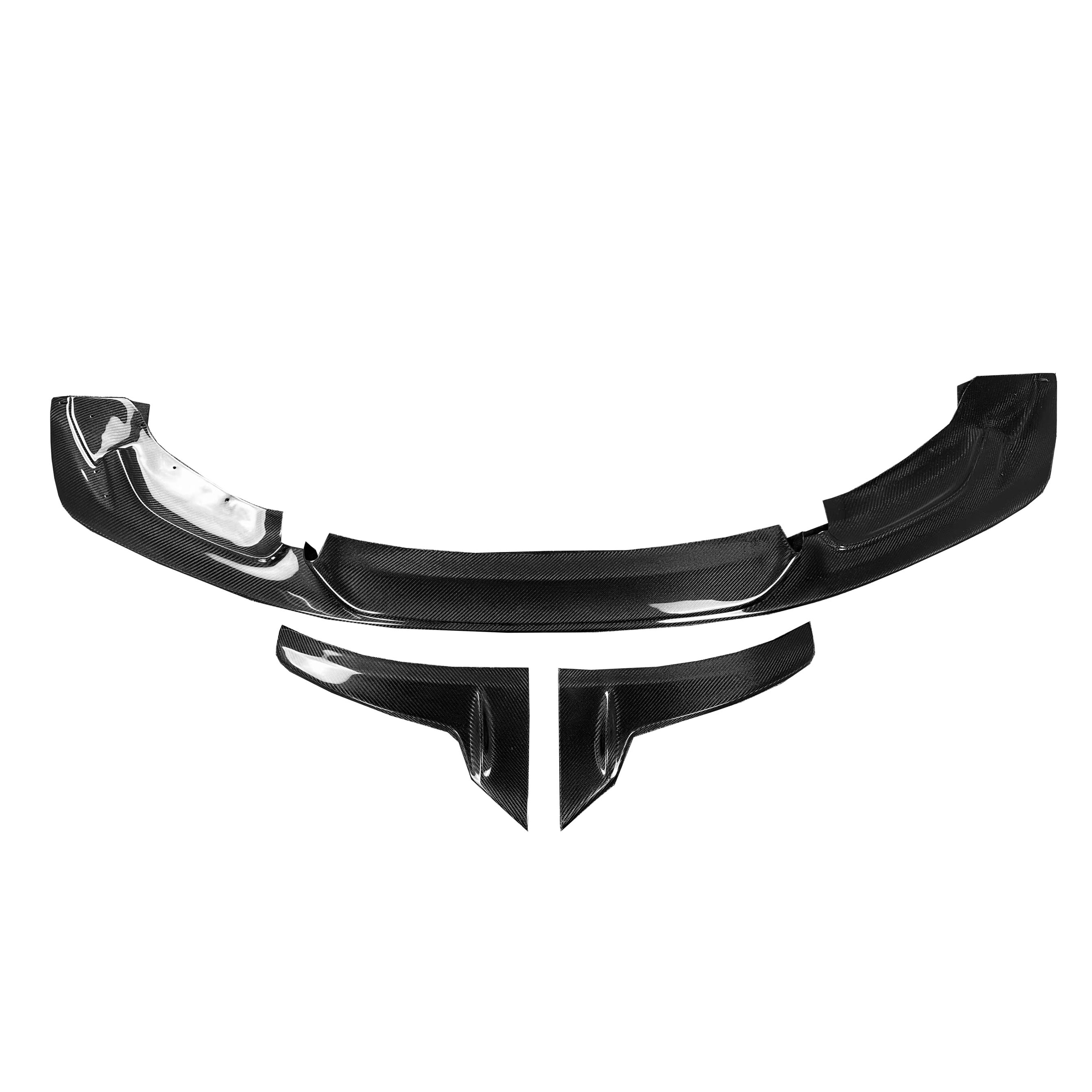 Genuine Carbon Fibre Laptorr Lip Style Front Splitter M3 M4 F80 F82 F83