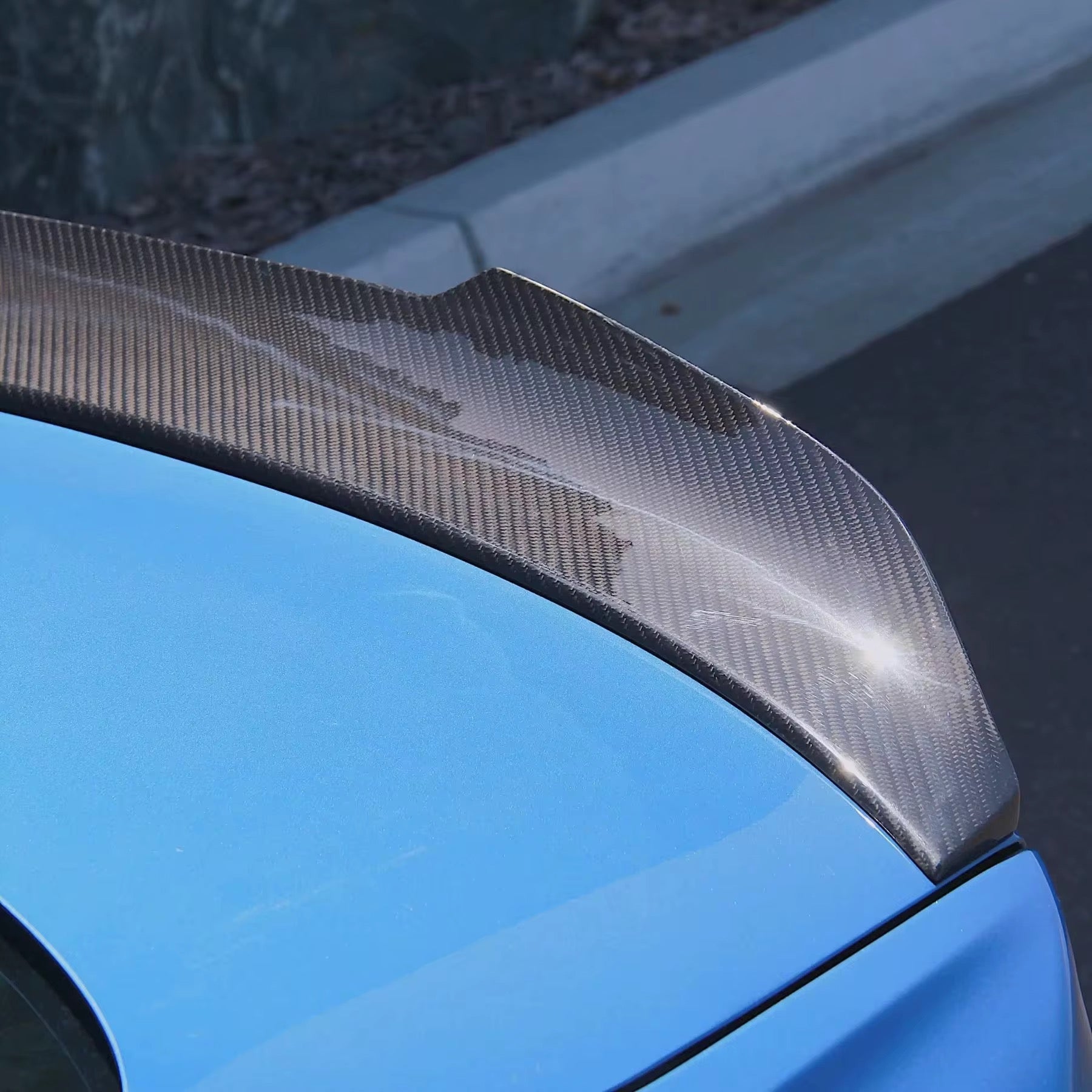 PSM Style Carbon Fibre Spoiler fit for 3/4 Series F30 F35 F32 F33 F36 M3 M4 F80 F82