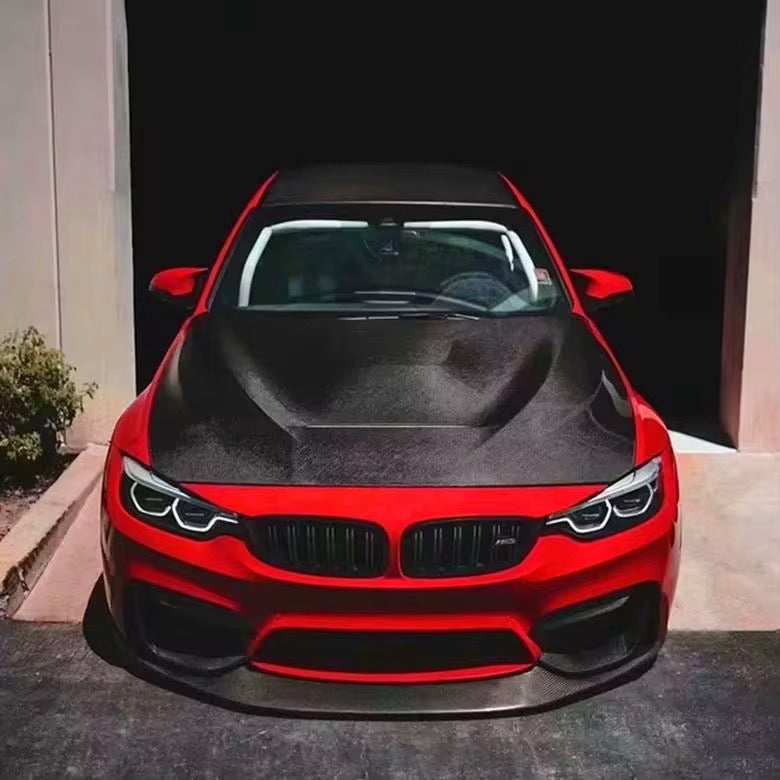 BMW GTS Style Carbon Fibre Hood M3 M4 F80 F82 F83 and 3/4 Series F30 F31 F35 F32 F33 F36