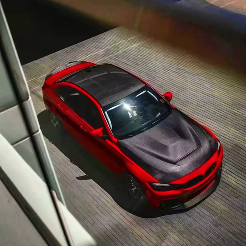 BMW GTS Style Carbon Fibre Hood M3 M4 F80 F82 F83 and 3/4 Series F30 F31 F35 F32 F33 F36