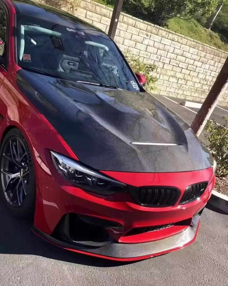 BMW GTS Style Carbon Fibre Hood M3 M4 F80 F82 F83 and 3/4 Series F30 F31 F35 F32 F33 F36