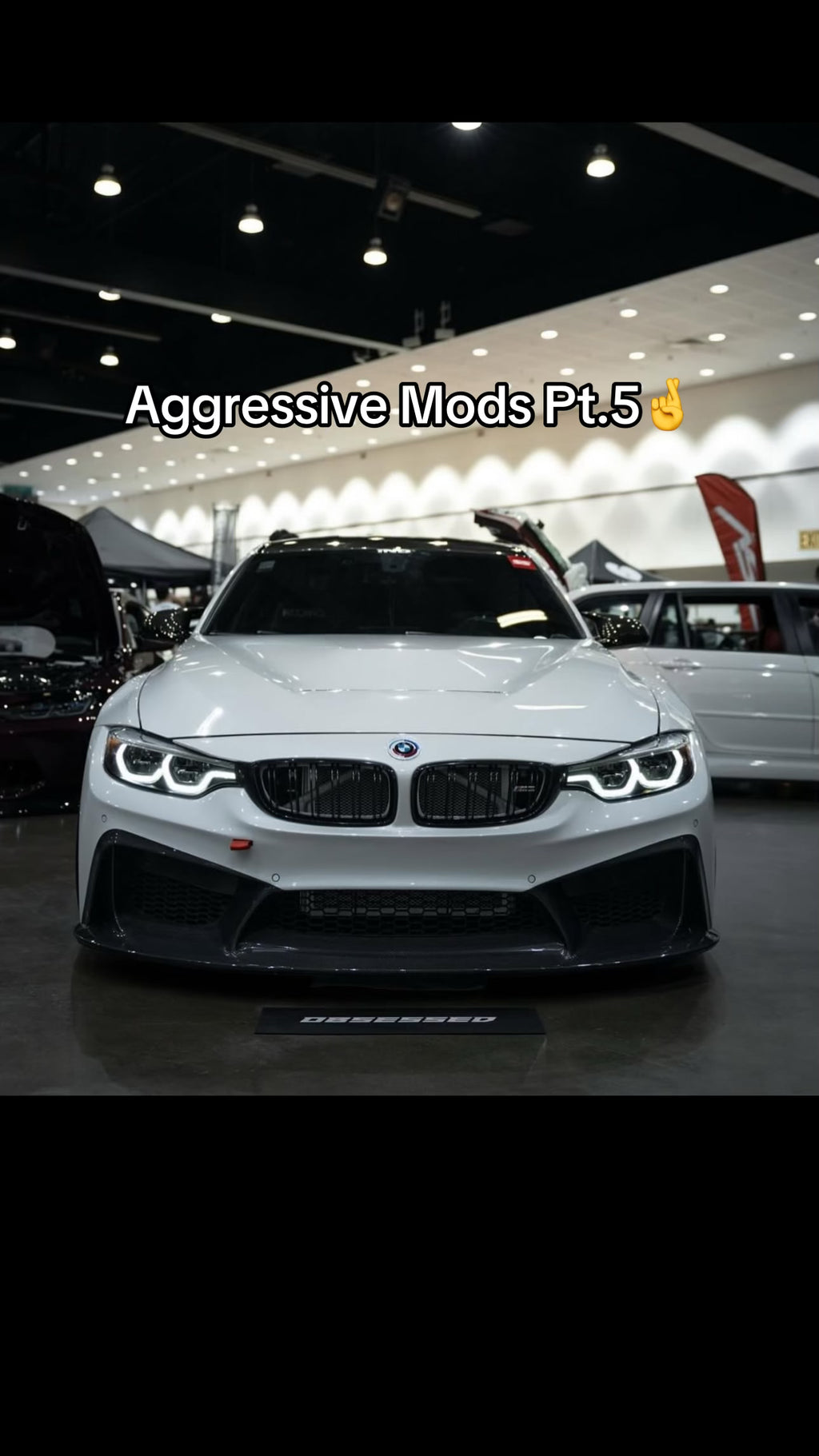 M3 M4 Partial and Full Carbon Fiber Front Bumper