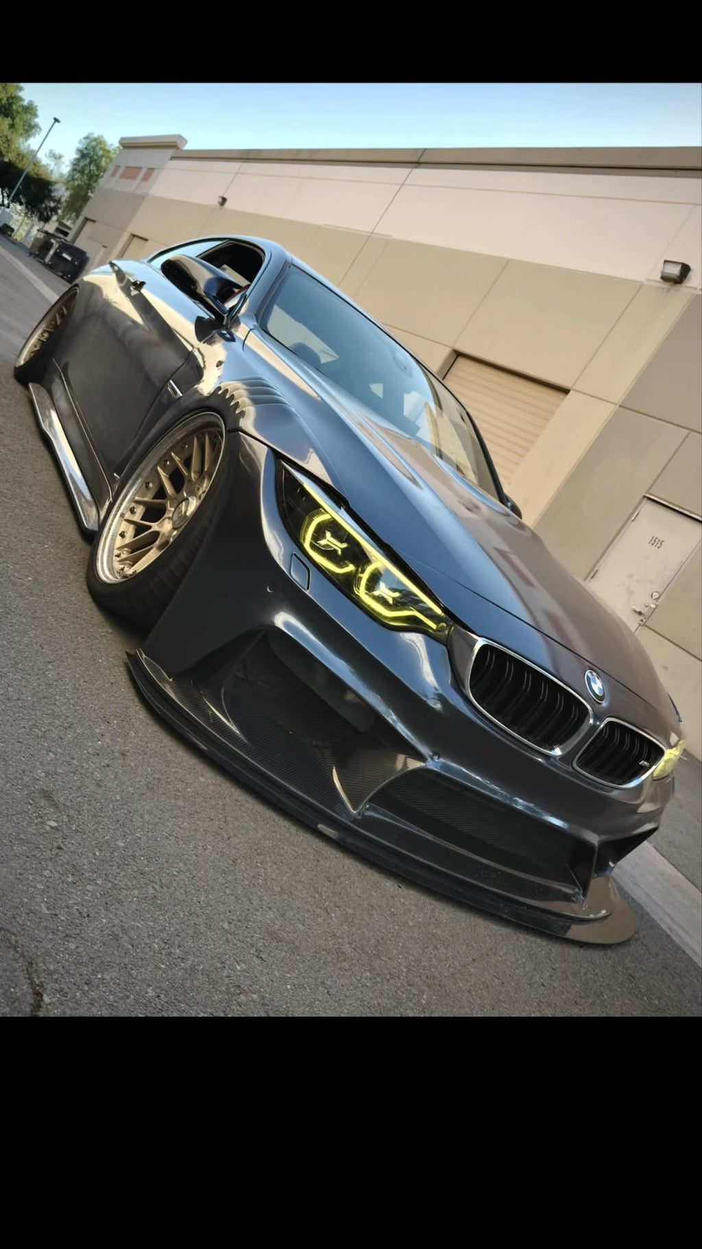 M3 M4 Partial and Full Carbon Fiber Front Bumper
