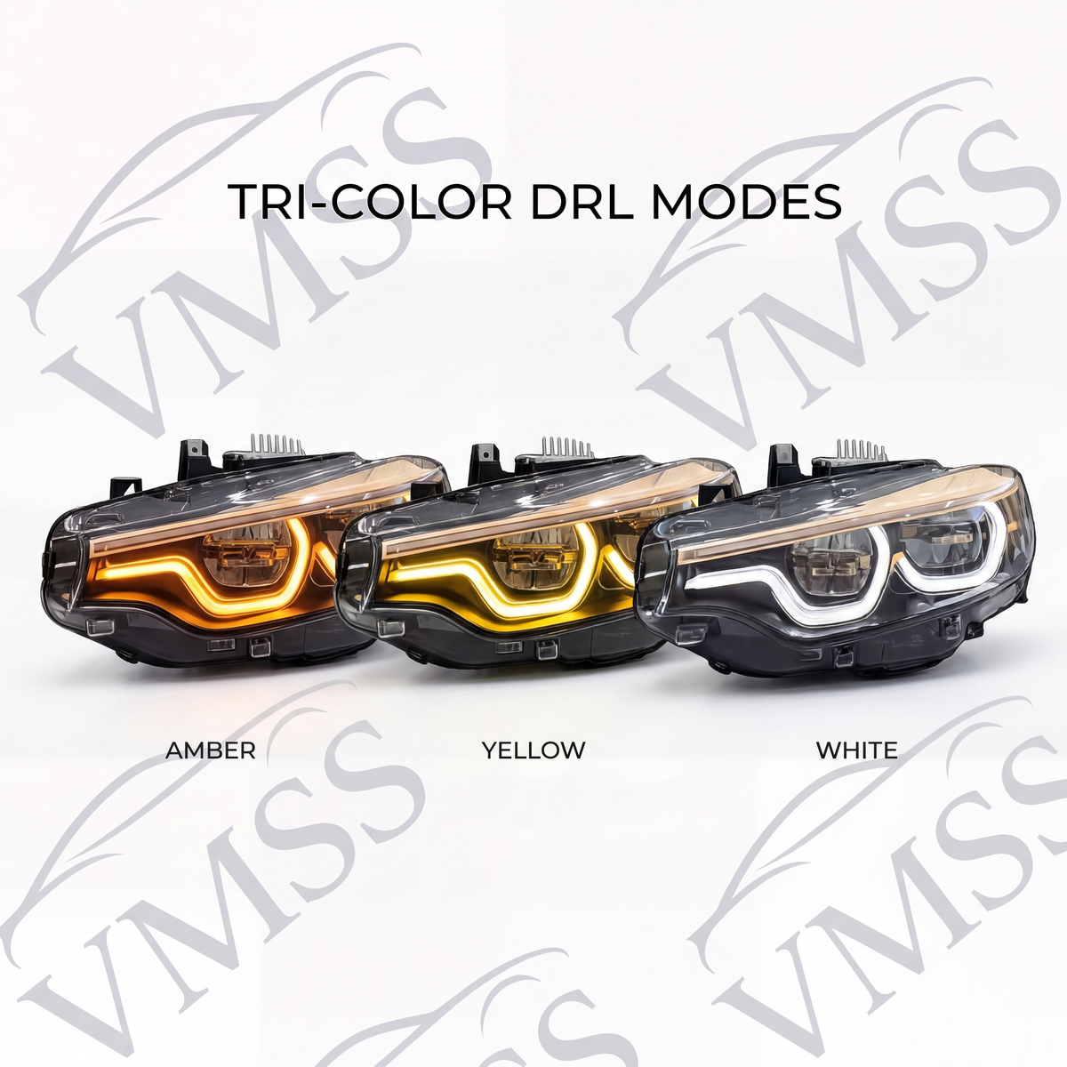 BMW F80 M3 / F82 M4 Champagne Gold V3 IKON headlights, limited edition – view 5