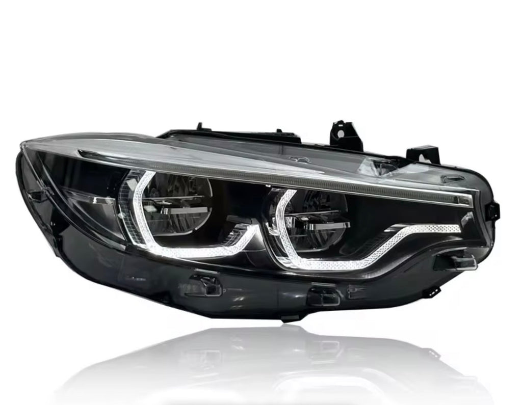 BMW M3 M4 Ikon Style Red, Yellow and White Switchable DRLs (LED Headlight)