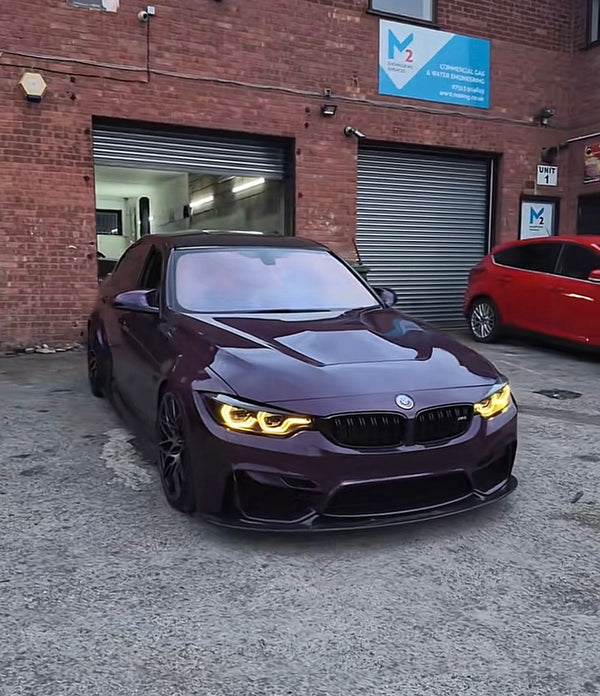 M3Devil’s Individual Purple Silk F80 Black Shadow Edition V3 IKONs