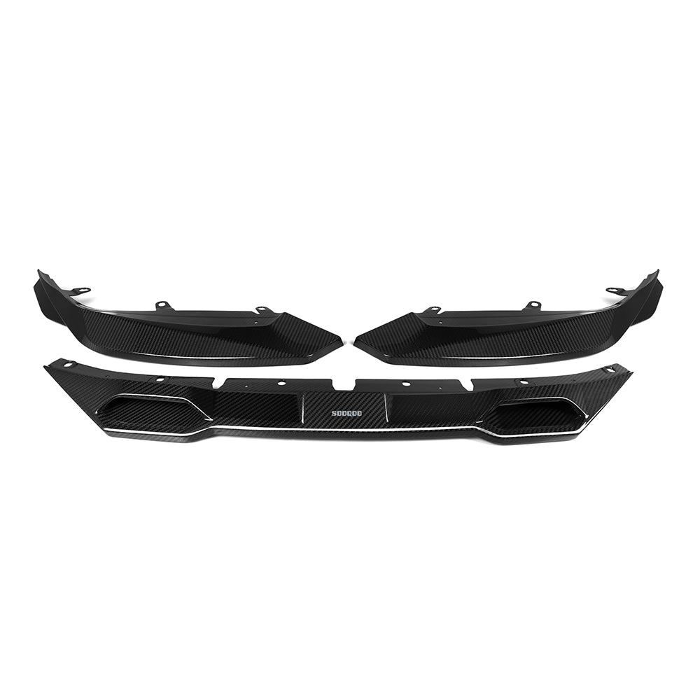 BMW M2 G87 V1 carbon fibre front lip - product shot