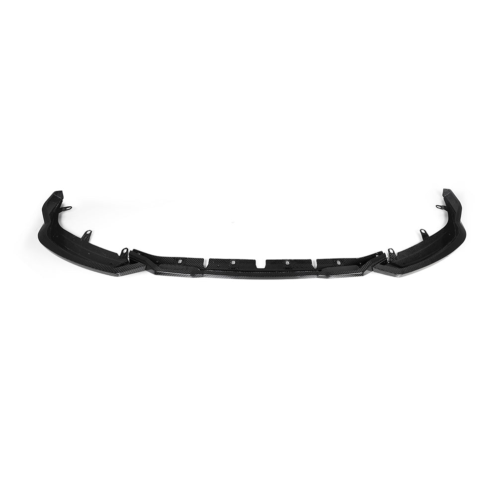 BMW M2 G87 V1 carbon fibre front lip - detail