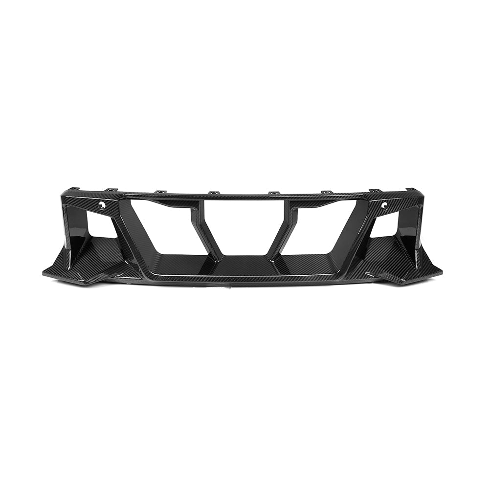 BMW M2 G87 carbon fibre lower grille - detail