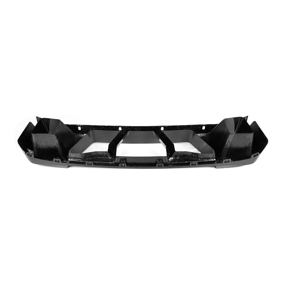 BMW M2 G87 carbon fibre lower grille - weave detail