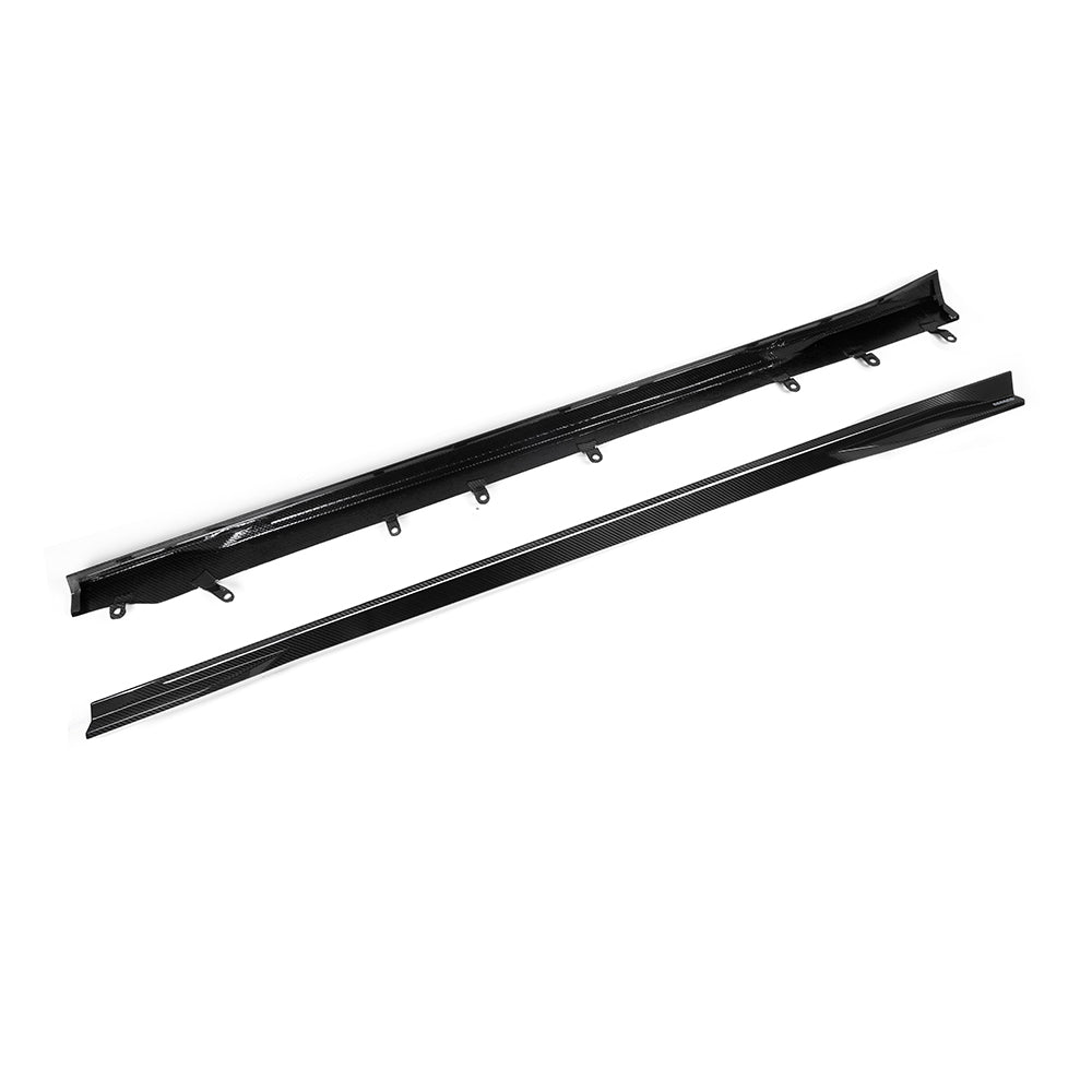 BMW M2 G87 carbon fibre side skirt - product shot