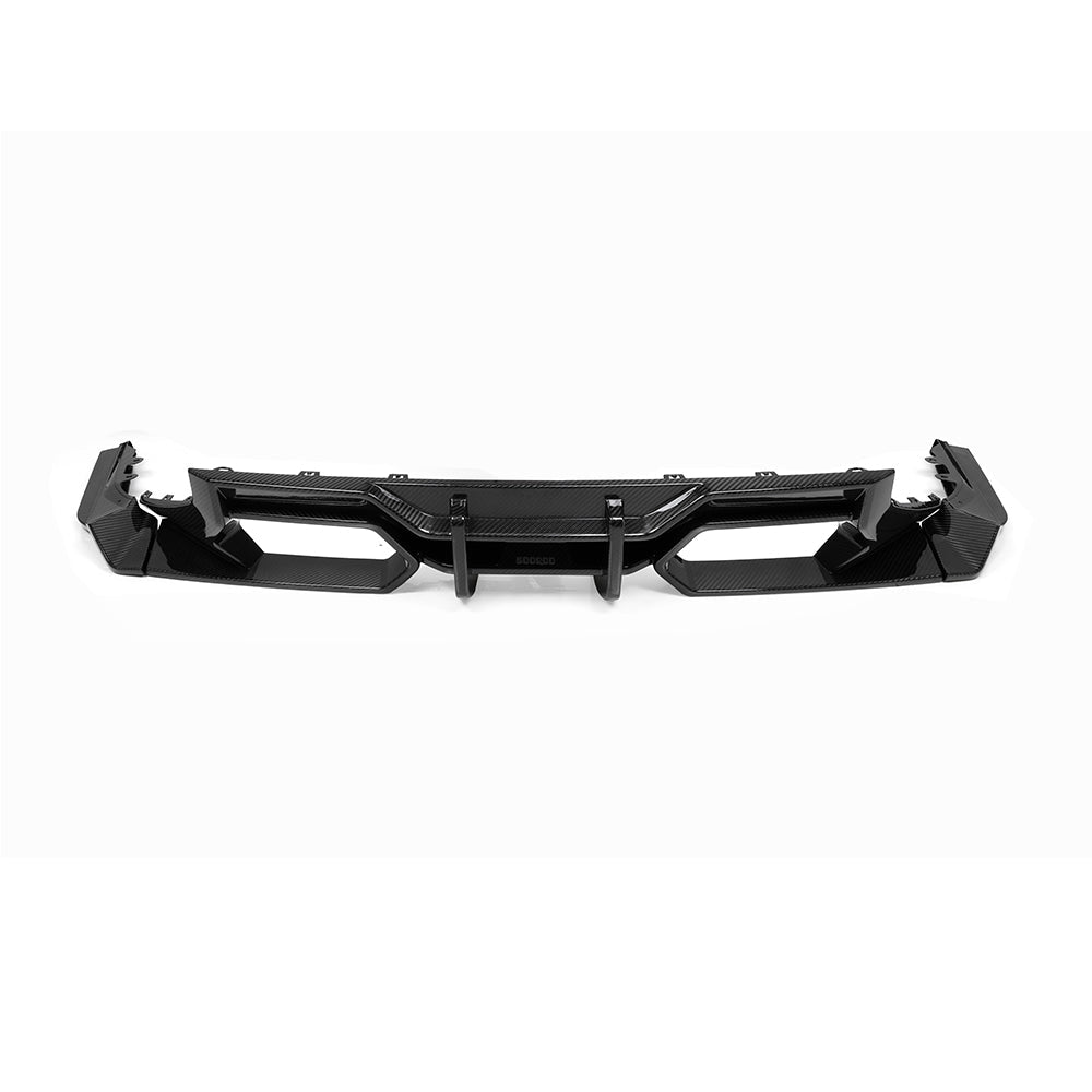 BMW M2 G87 V1 carbon fibre rear diffuser - on car