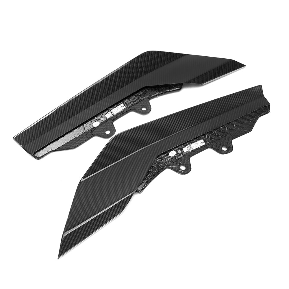 BMW M2 G87 V2 carbon fibre rear diffuser - side view