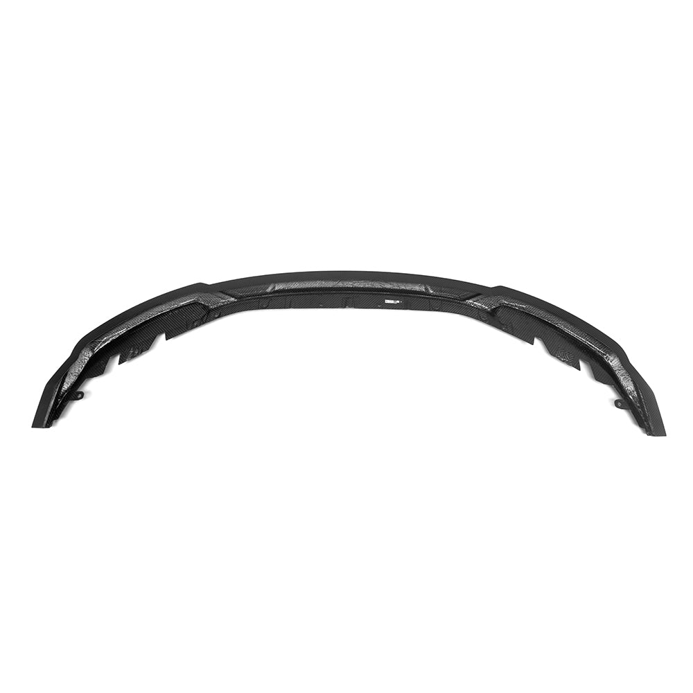 BMW M2 G87 V3 carbon fibre front lip - weave detail