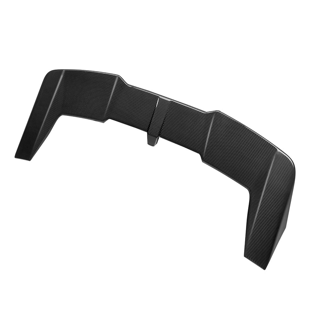 BMW M5 G99 carbon fibre roof spoiler - detail