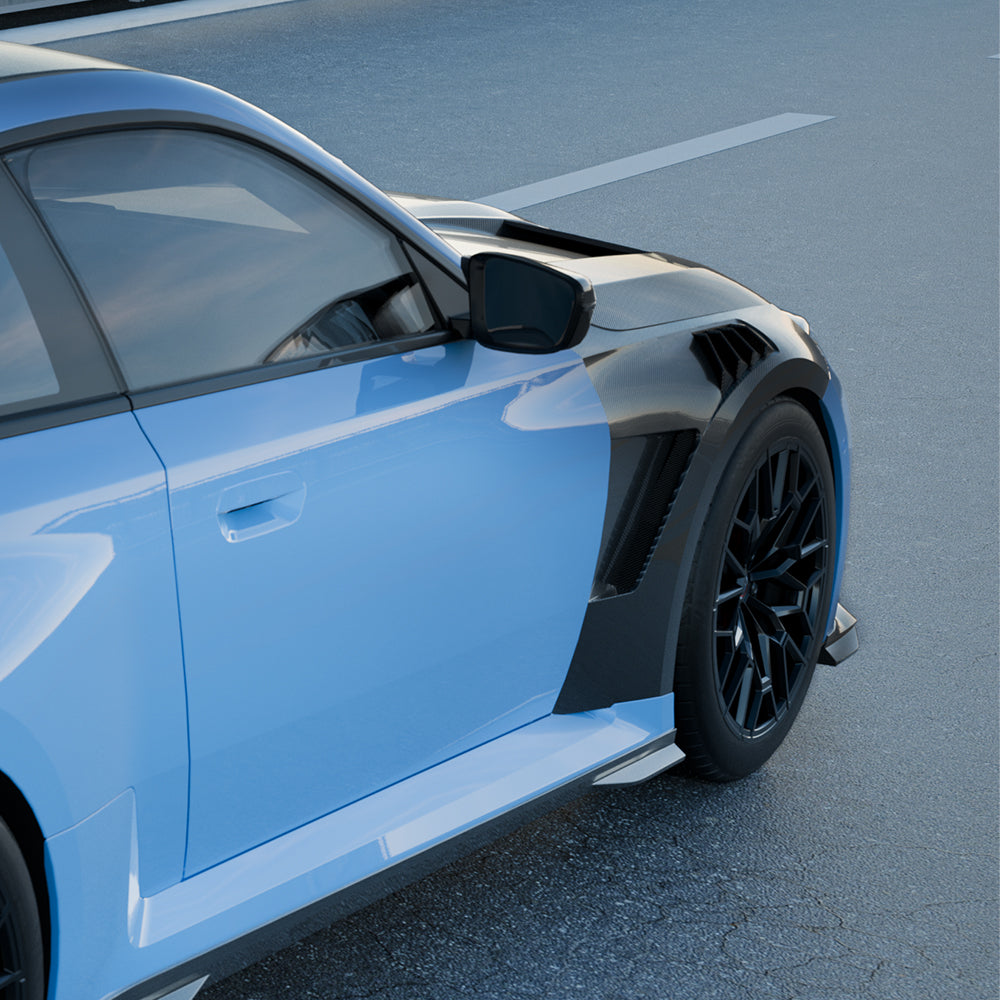 BMW M2 G87 carbon fibre side fender - pair