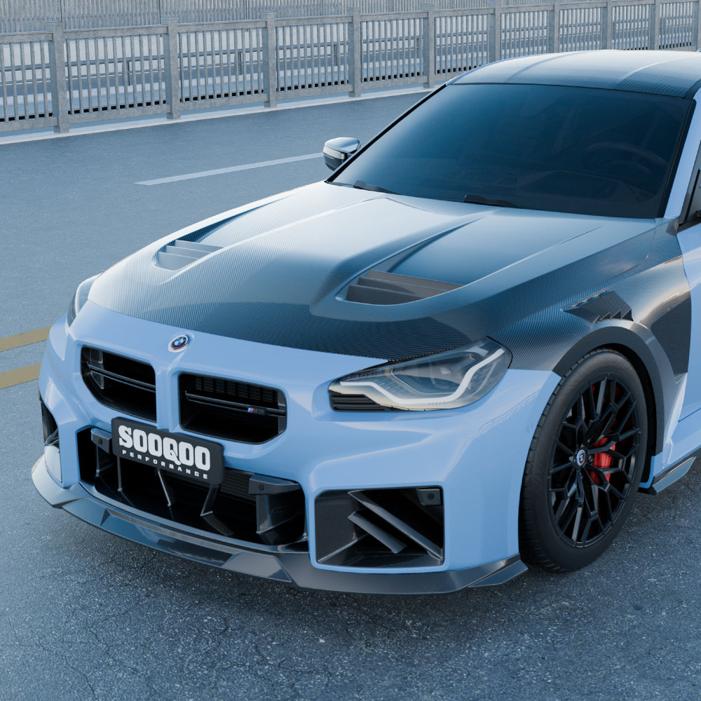 BMW M2 G87 carbon fibre vented hood