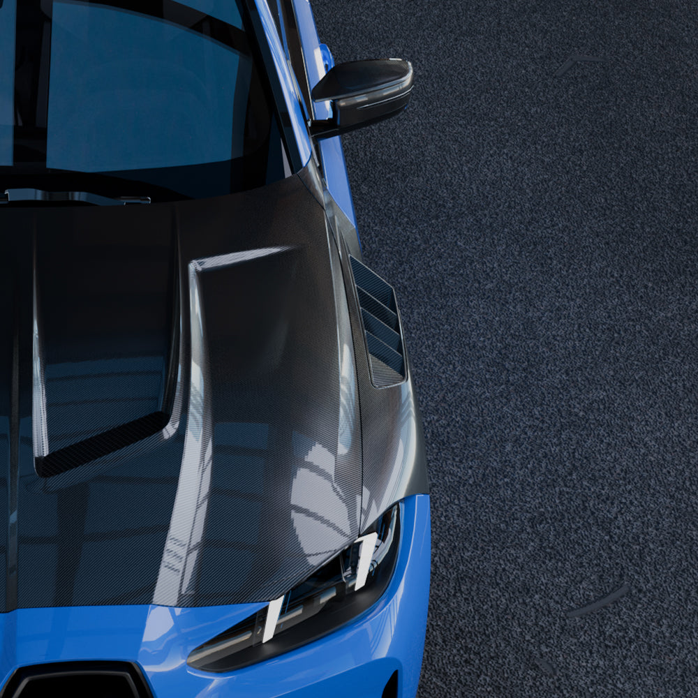 BMW M3 G80 carbon fibre side fenders - side profile