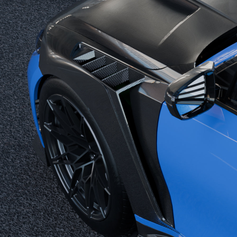 BMW M3 G80 carbon fibre side fenders