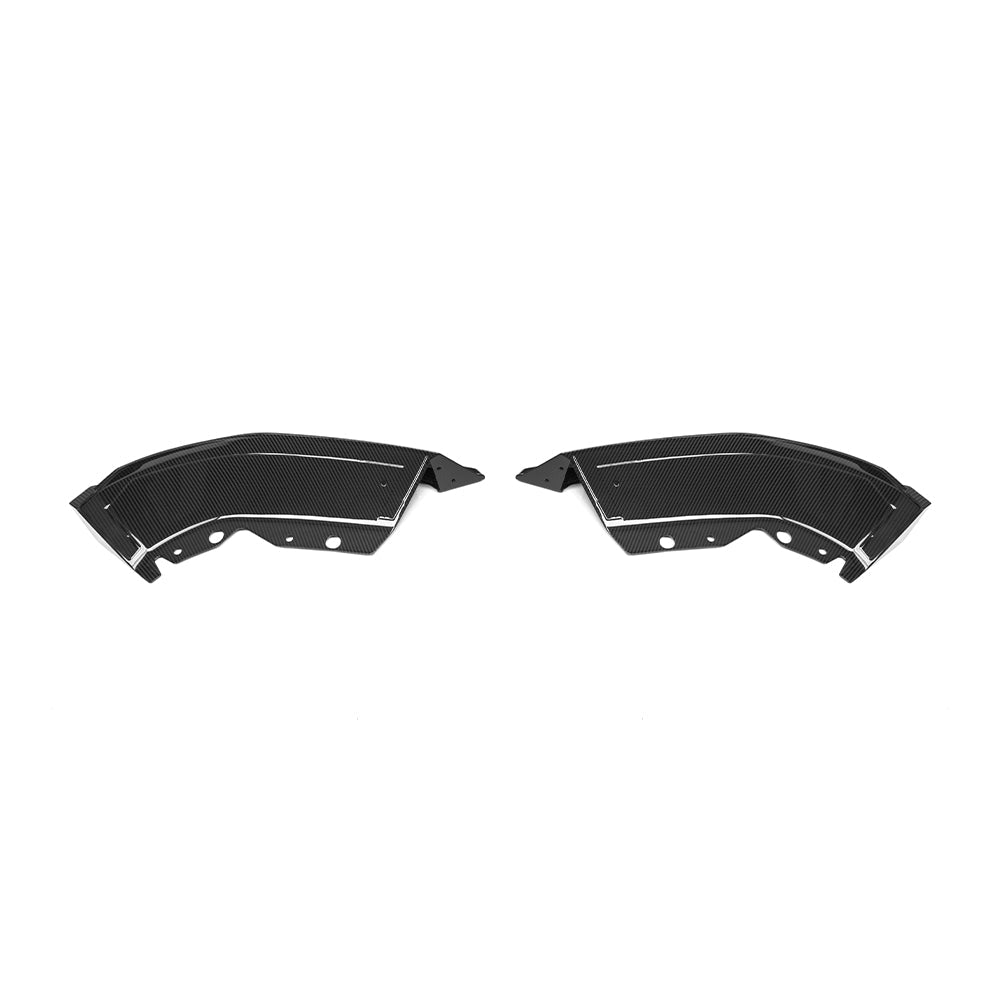 BMW XM G09 carbon fibre front lip - close up