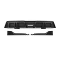 BMW XM G09 carbon fibre rear diffuser - fitted view