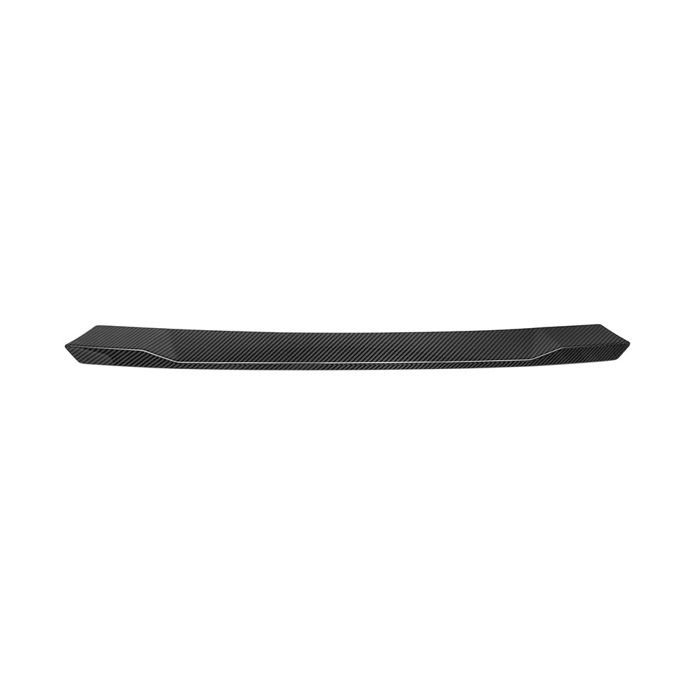 BMW XM G09 carbon fibre rear spoiler - fitted view