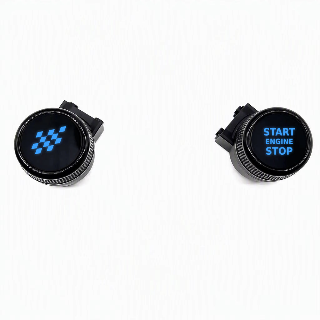OLED knobs in Eco mode: blue screens