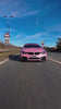 Aneta's pink F82 M4 Competition with yellow IKON DRLs