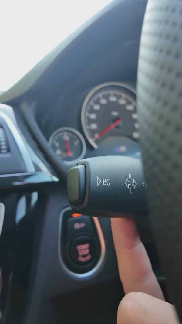 ethantyrer.yt reviews his white F80 M3 with yellow and white IKON DRLs