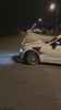 LSV.Max's white F80 M3 with IKON headlights, night drift