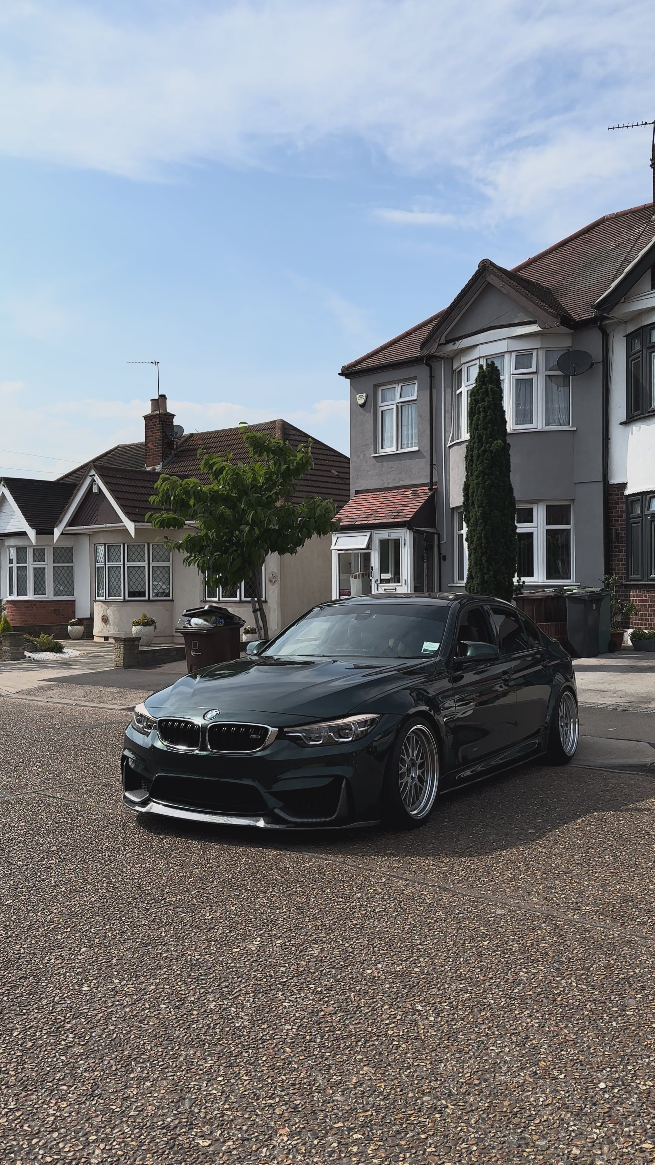 Individual Champagne Gold Icon V3 - Limited Edition BMW IKON Headlights | Switchable On-The-Fly Tri-Colour Amber, Yellow & White DRL | F80 F82 F83 F32 F33 F36