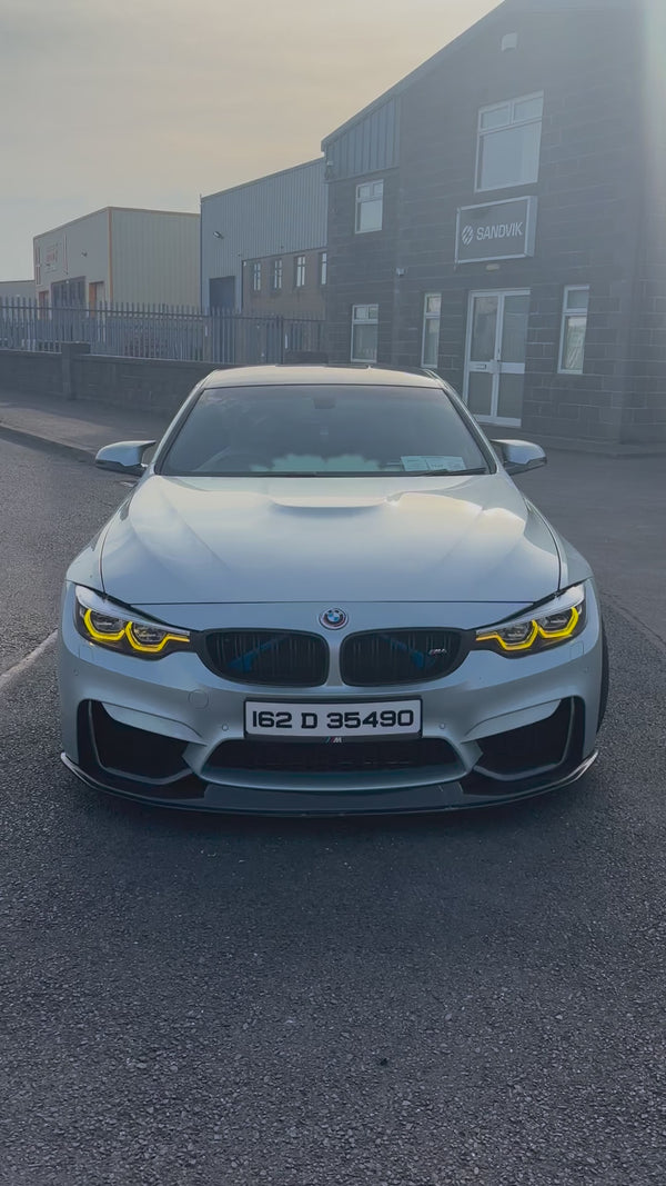Jules Ireland's Silverstone II F82 M4 with IKON V2 Amber headlights and GTS tails