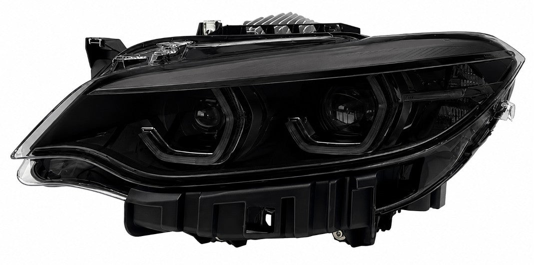 Black Shadow Edition IKON V3 (Icon) - BMW IKON LED Headlights with RGB App Controlled DRLs For 2 Series F22 F23 and M2 F87 preview