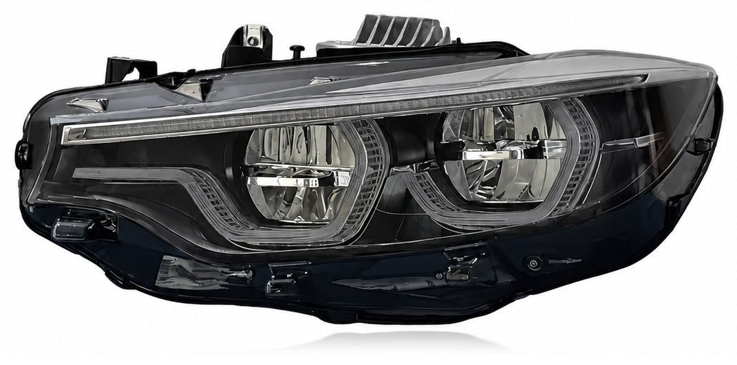 RGB IKON LED Headlights – BMW F80 M3 / F82 F83 M4 / F32 F33 F36 4 Series – App-Controlled RGB DRL preview