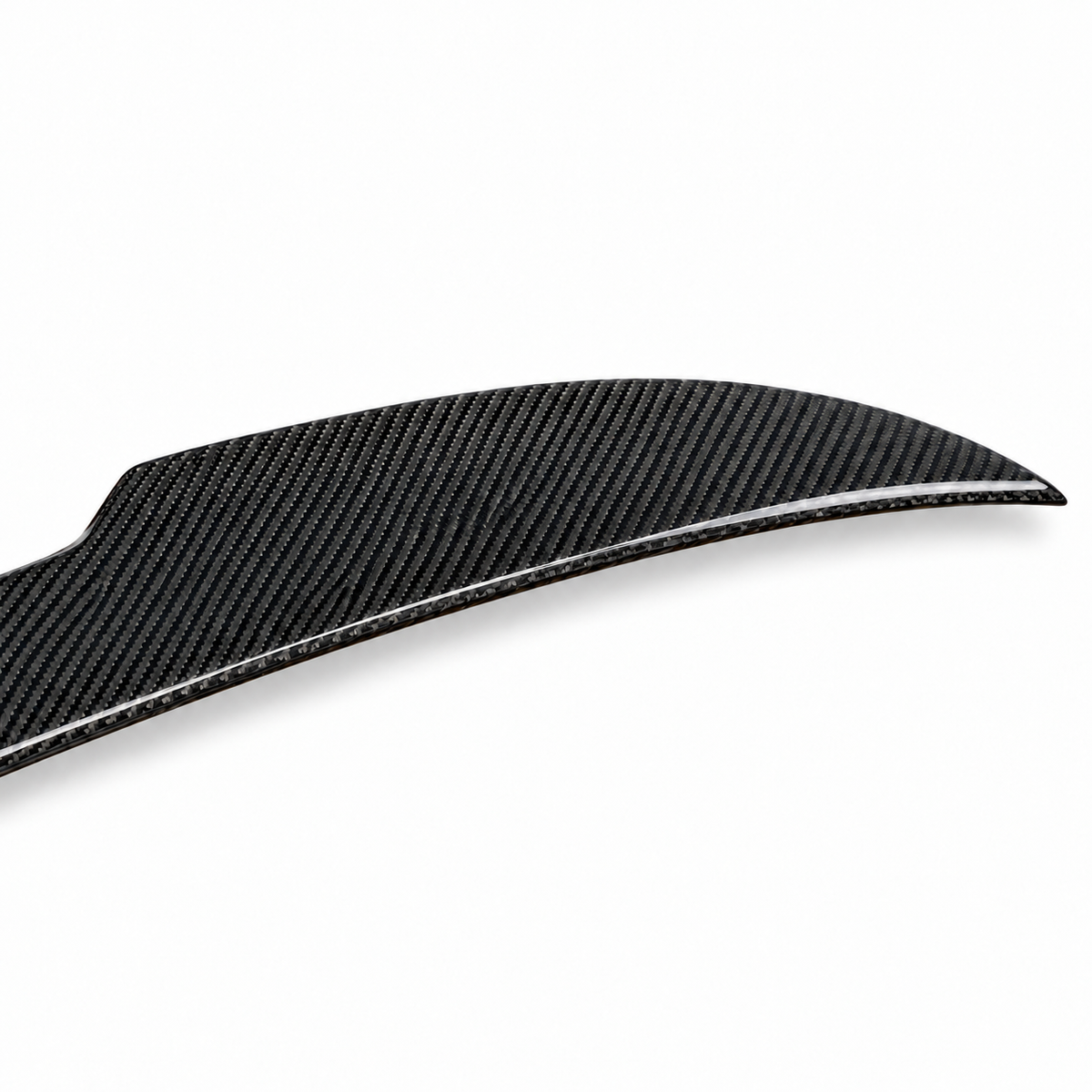 BMW M4 Wet Carbon Fibre Rear Spoiler F83 – CS Style — carbon detail close-up