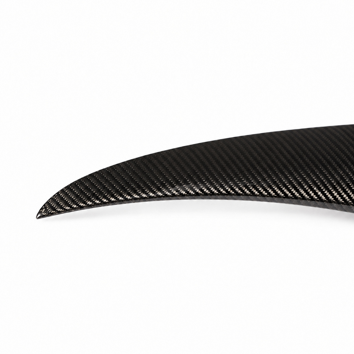 BMW M4 Wet Carbon Fibre Rear Spoiler F83 – M Performance Style — carbon detail close-up