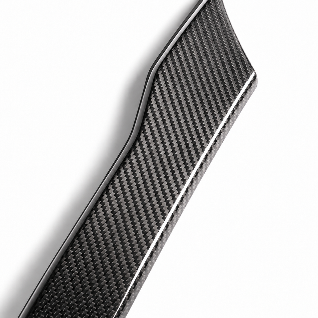BMW M3 Dry Carbon Fibre Rear Spoiler F80 – OEM+ Style — carbon detail close-up