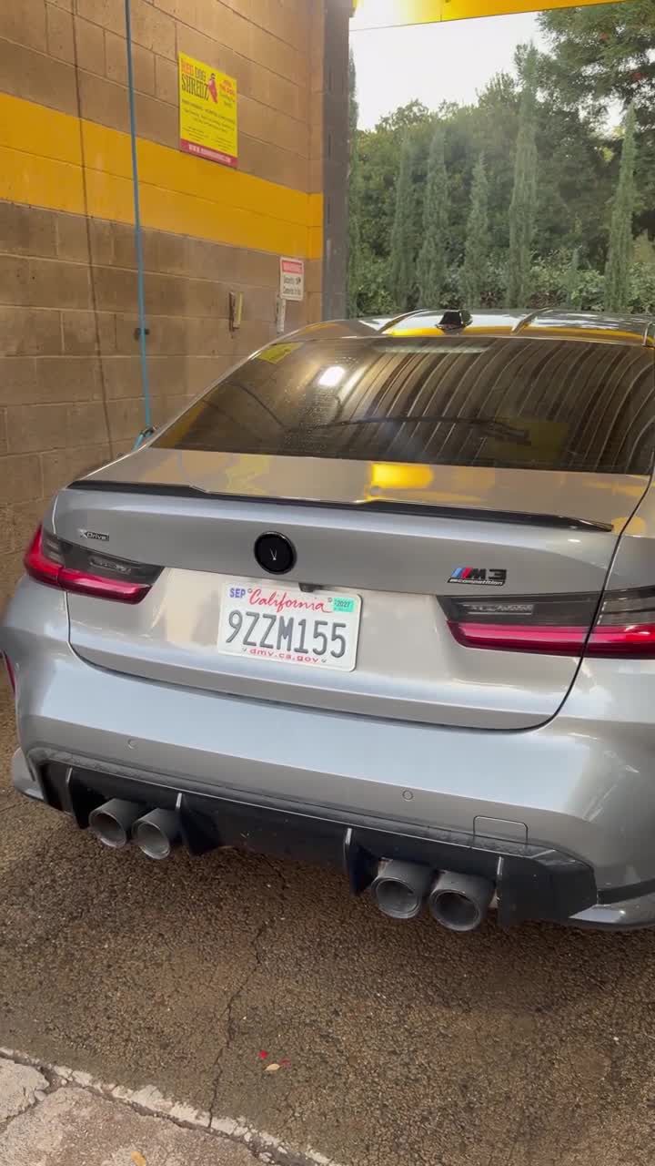 DOT installed on a BMW G80 M3 Competition