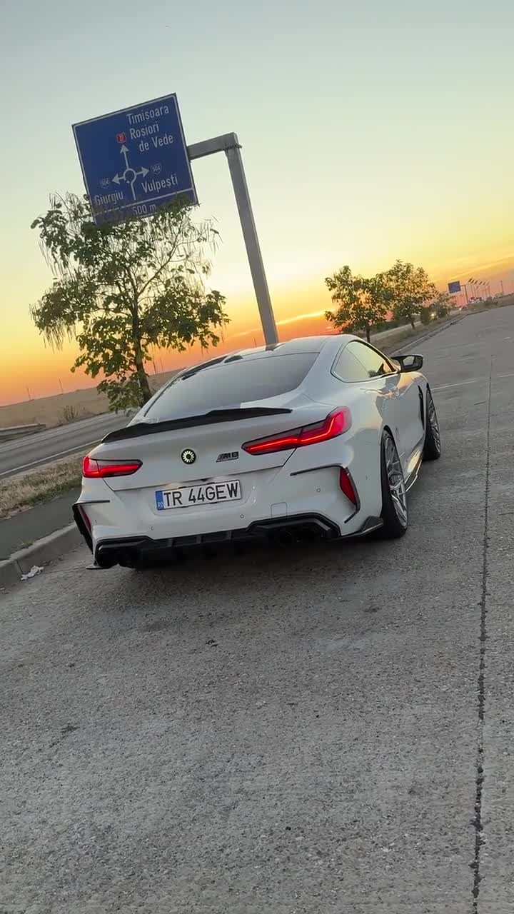 DOT installed on a BMW M8 Competition