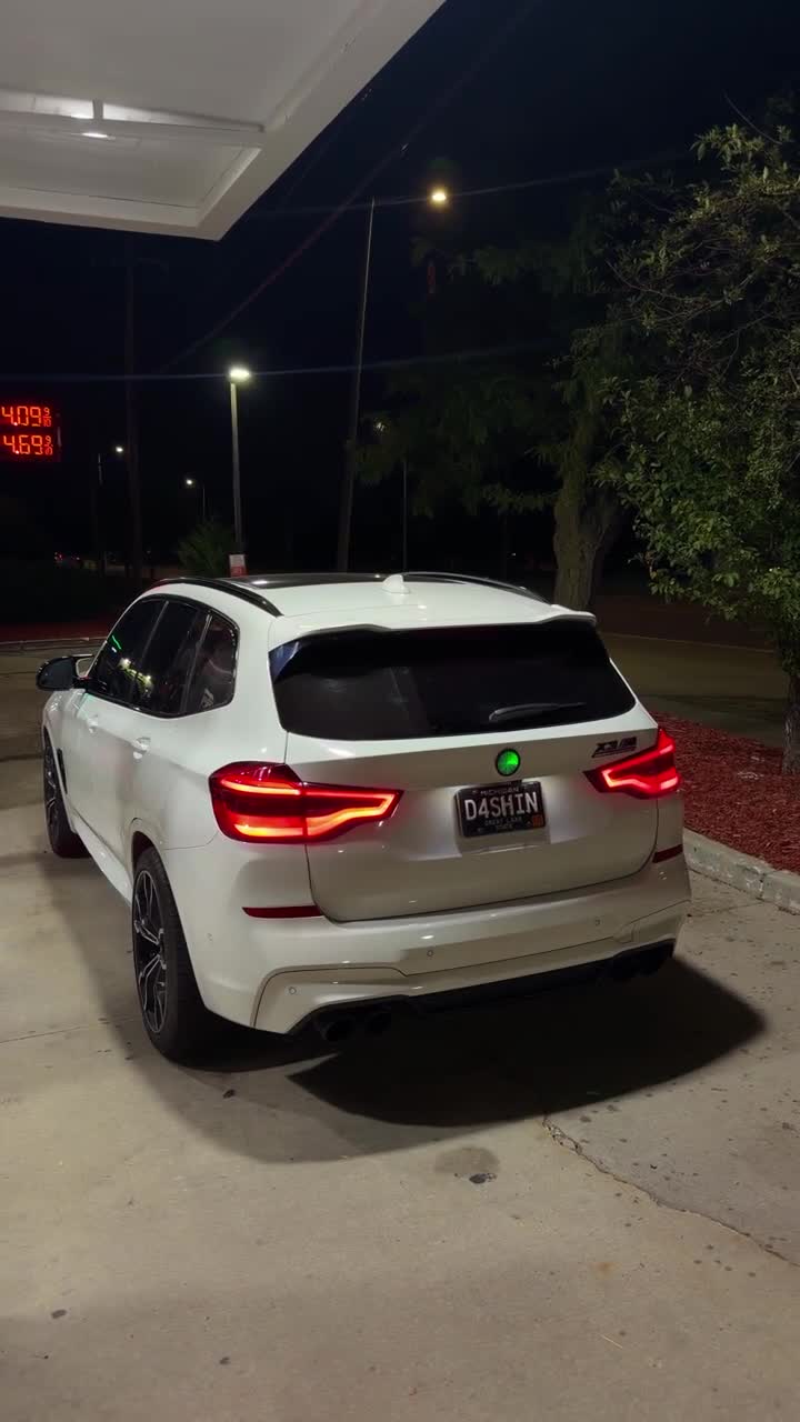 DOT installed on a BMW X3M Competition