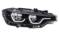 BMW F30 F31 Two Tone V3 M3 Style IKON headlight - DRL colour: White with Low Beam